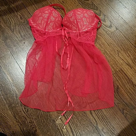 Victoria's Secret Other - Victoria's Secret Red Lingerie 34C